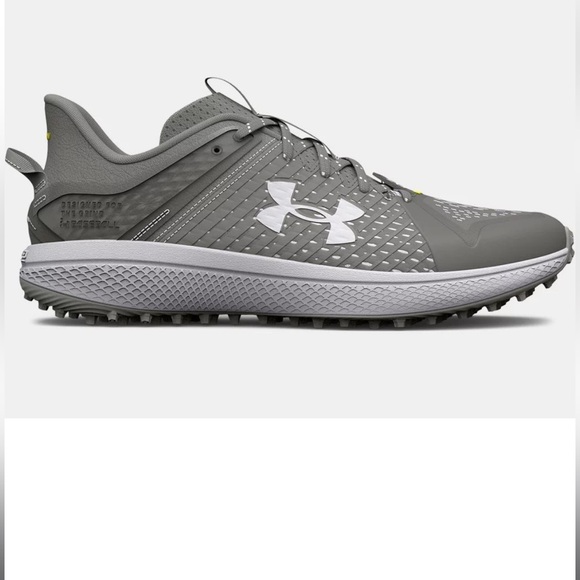 Under Armour MEN'S YARD TURF BASEBALL SHOES Sz M 10.0 (W 11.0) Low Cleats NWOB - Picture 2 of 10